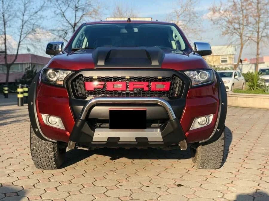 Ford Ranger Uyumlu Ön Tampon Koruma Demiri 2006+ / 2023+ Poliüretan Pwt15 Parça