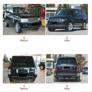 2002-2011 Vogue Uyumlu İçin 2018+ Facelift Body Kit Parça thumb 2