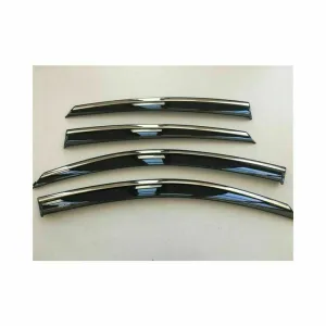 Volkswagen Golf Uyumlu 6 2009-2013 Kromlu Cam Rüzgarlığı 4Lü Parça thumb 2