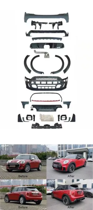 Çamkıran uyumlu Cooper F55 İçin (4 Kapı) Jcw Body Kit - Makyajlı Görünüm Full Set Parça modelleri Oto Aksesuar Shop'de. Kaliteli malzeme, hızlı kargo ve