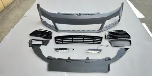 Jetta 2012-2015 Uyumlu İçin ''R'' Ön Tampon Panjur Parça thumb 2