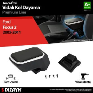 Ford Focus 2 Kol Dayama Kolçak Abs Vidalı Gri 2005-2011 A+Kalite