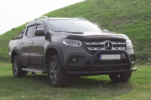 Mercedes-Benz X-Class Uyumlu Off Road Ön Tampon Koruma Demiri Siyah Faceoff Black 2017-2020 Pst15 Parça
