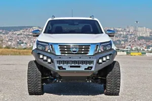 Nissan Navara Uyumlu Off Road Çelik Ön Tampon Koruma 2019-2021 Aqm-M50 Parça