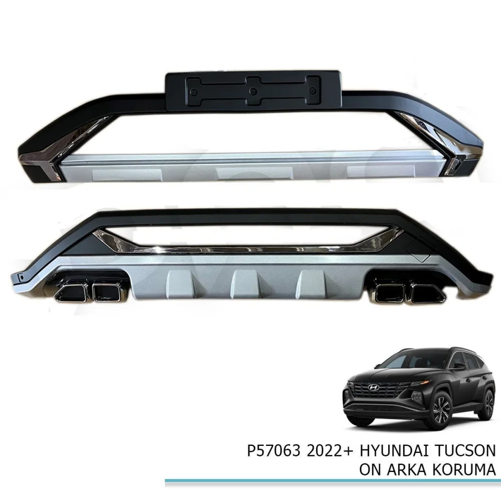 Hyundai Tucson Uyumlu Ön Arka Tampon Koruması Difüzör 2021+ Parça