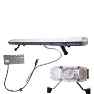 Çakarlı tepe lamba 64 ledli 12-32v sarı-sarı / LAPA547 thumb 2