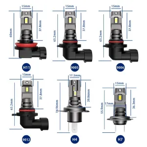 Led far ampulü 80W 11000LM H4 12-30V / LAAM930 thumb 3