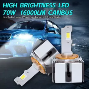Led far ampulü D1S/R 70W 16000LM 6000K Beyaz  CANBUS 12V / LAAM926-tk thumb 3