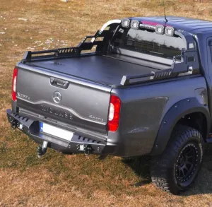 Mercedes X-Class Uyumlu Off Road Arka Tampon Koruma 2017-2021 Aqm-S20 ParçaDRS Tuning kalitesiyle tanışın! Özel olarak Mercedes  model araçlar için üretilen bu 