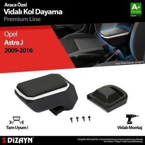 S-Dizayn Opel Astra J ABS Vidalı Kol Dayama Kolçak Gri 2009-2016 A+Kalite						                Araca &Ouml;zel Ge&ccedil;me Kol&ccedil;ak&bull; Aracınızın konso