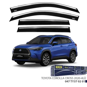 Toyota Corolla Uyumlu Cross 2022 Kromlu Cam Rüzgarlığı 4Lü ParçaDRS Tuning kalitesiyle tanışın! Özel olarak Toyota  model araçlar için üretilen bu ürün, otomobi