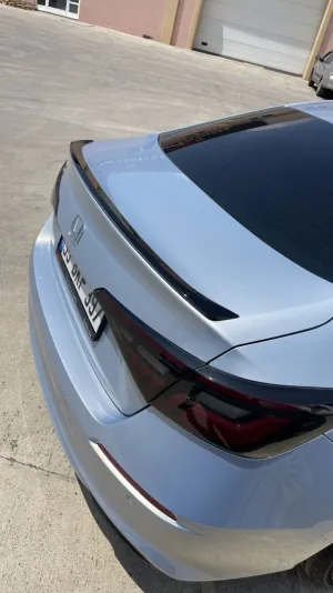 Civic 2022+ Uyumlu Fe1 Hybrıd Spoiler (Boyasız) Parça thumb 1