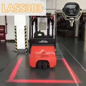 İş makinesi çalışma lambası 12-80v  kırmızı adet / LASS303 thumb 4