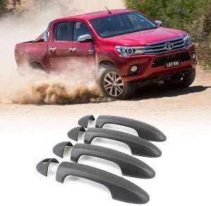 Toyota Hilux Uyumlu 2016 Sonrası Kapı Kolu ABS Siyah ParçaDRS Tuning kalitesiyle tanışın! Özel olarak Toyota  model araçlar için üretilen bu ürün, otomobilinizi