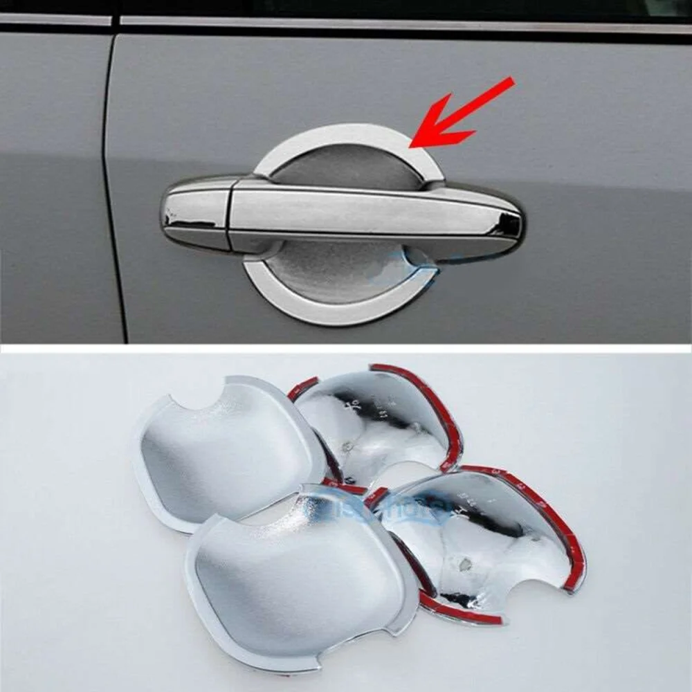 Toyota Corolla Uyumlu 2006 2012 Dış Kapı Kolu İç Kaplama ABS Krom Parça