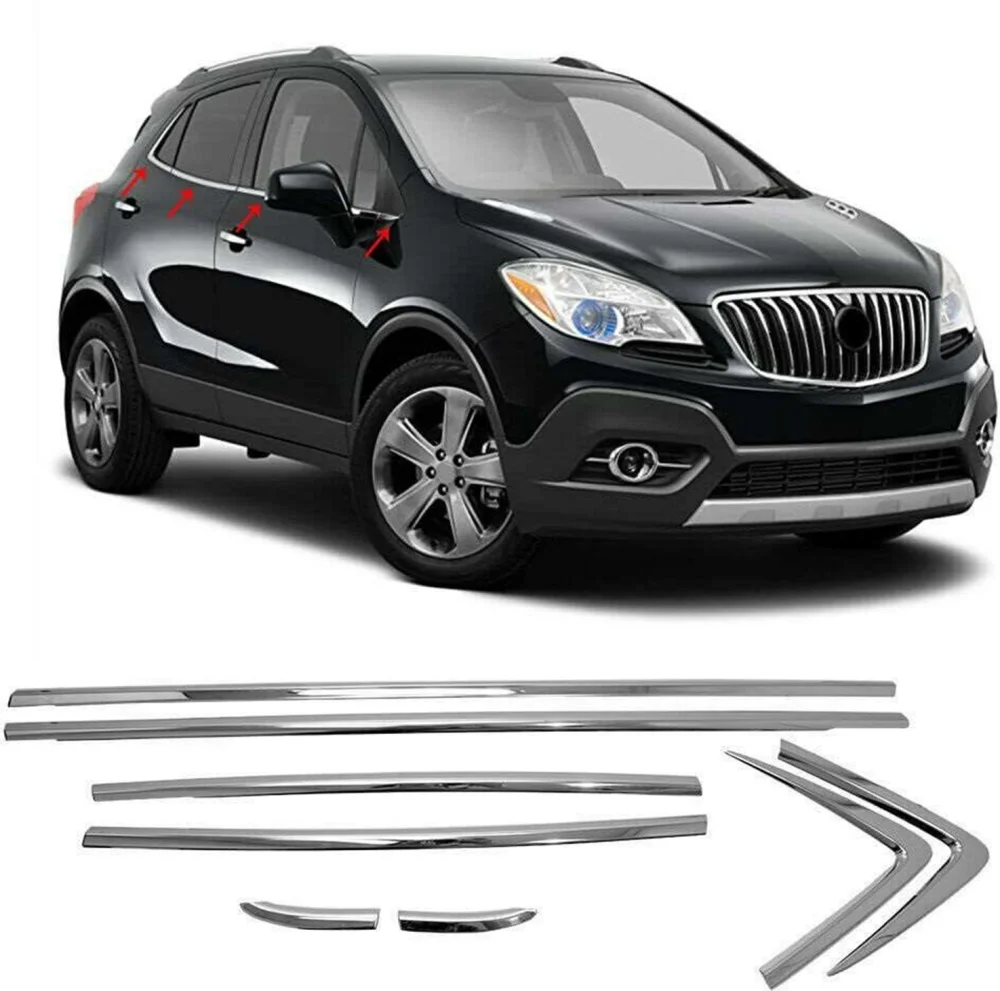 Opel Mokka Uyumlu 2012 2020 Cam Çıtası Krom Parça