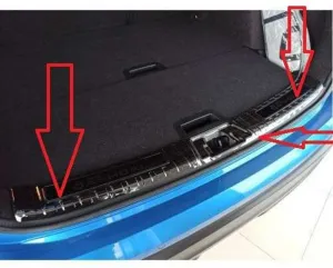 Nissan Qashqai Uyumlu 2014 2020 Arka Tampon Eşiği Krom ParçaDRS Tuning kalitesiyle tanışın! Özel olarak Nissan  model araçlar için üretilen bu ürün, otomobilini