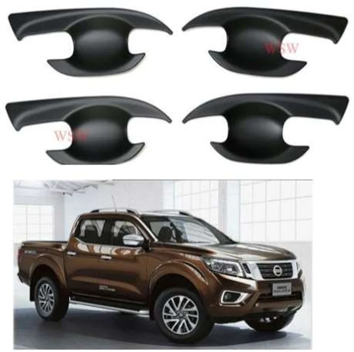 Nissan Navara Uyumlu 2016 Sonrası Dış Kapı Kolu İç Kaplama ABS Siyah Parça