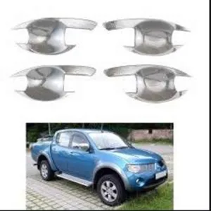 Mitsubishi L200 Uyumlu 2006 2014 Dış Kapı Kolu İç Kaplama ABS Krom ParçaDRS Tuning kalitesiyle tanışın! Özel olarak Mitsubishi  model araçlar için üretilen bu ü