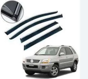 Kia Sportage Uyumlu 2003 2009 Kromlu Cam Rüzgarlığı ParçaDRS Tuning kalitesiyle tanışın! Özel olarak Kia  model araçlar için üretilen bu ürün, otomobilinizin ha