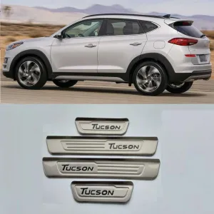 Hyundai Tucson Uyumlu 2015 2020 Dış Kapı Eşiği Krom ParçaDRS Tuning kalitesiyle tanışın! Özel olarak Hyundai  model araçlar için üretilen bu ürün, otomobilinizi