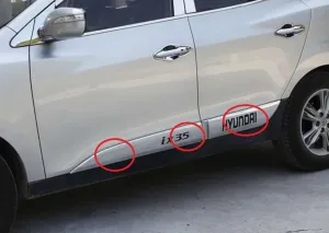 Hyundai Ix35 Uyumlu 2010 Sonrası Yan Kapı Çıtası Krom ParçaDRS Tuning kalitesiyle tanışın! Özel olarak Hyundai  model araçlar için üretilen bu ürün, otomobilini