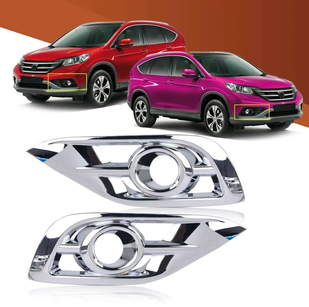 Honda Cr-V Uyumlu 2016 2017 Sis Lambası Kaplama Krom Parça