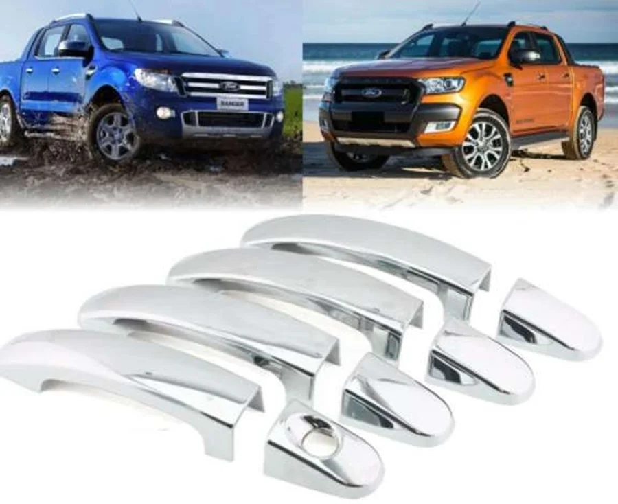 Ford Ranger Uyumlu 2012 Sonrası Kapı Kolu ABS Krom Parça