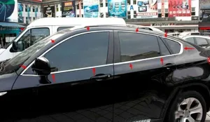 Bmw X6 Uyumlu 2016 Sonrası Cam Çıtası Kaplama Krom ParçaDRS Tuning kalitesiyle tanışın! Özel olarak BMW  model araçlar için üretilen bu ürün, otomobilinizin hat