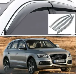 Audi Q5 Uyumlu 2010 2017 Kromlu Cam Rüzgarlığı ParçaDRS Tuning kalitesiyle tanışın! Özel olarak Audi  model araçlar için üretilen bu ürün, otomobilinizin hatlar