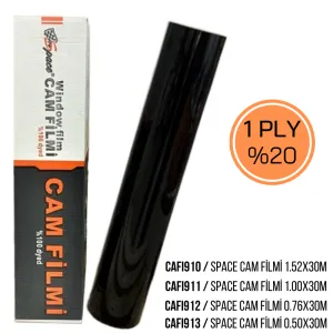 oto uzay uyumlu Cam filmi 0.76x30m %20 1PLY / CAFI912 modelleri DRS Tuning'de. Kaliteli malzeme, hızlı kargo ve güvenli alışverişle hemen inceleyin.