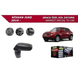 Nissan Juke Uyumlu -2010 Araca Özel Kol Dayama Siyah Niken Parça thumb 2
