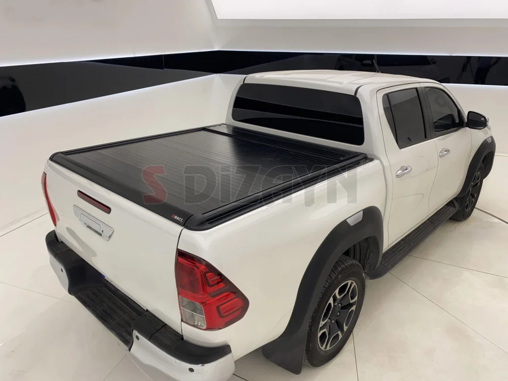 Mercedes X-Class Uyumlu S-Back Sürgülü Kapak Siyah V1 2018 Üzeri Parça