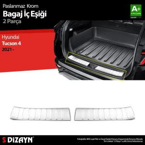 S-Dizayn Hyundai Tucson 4 Krom Bagaj İç Eşiği 2021-2024Araca &Ouml;zel Krom Aksesuar
&Uuml;r&uuml;n &Ouml;zellikleri:Krom &uuml;r&uuml;nler ara&ccedil; &uuml;ze