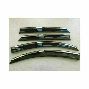 Niken Peugeot Uyumlu 2008 -2020 Kromlu Cam Rüzgarlığı 4Lü Parça thumb 2
