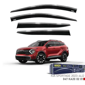 Niken Kia Uyumlu Sportage -2023 Kromlu Cam Rüzgarlığı 4Lü ParçaDRS Tuning kalitesiyle tanışın! Özel olarak Kia  model araçlar için üretilen bu ürün, otomobilini