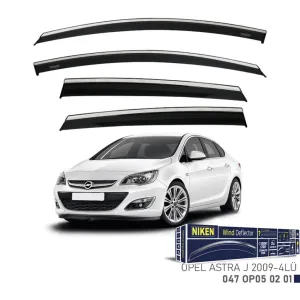Niken Opel Uyumlu Astra J -2009 Kromlu Cam Rüzgarlığı 4Lü ParçaDRS Tuning kalitesiyle tanışın! Özel olarak Opel  model araçlar için üretilen bu ürün, otomobilin