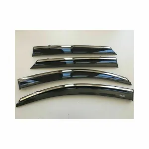 Niken Ford Uyumlu Focus 2005-2012 Model Kromlu Cam Rüzgarlığı 4Lü Parça thumb 2