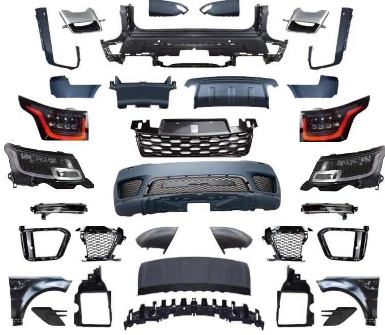 Rr Sport Uyumlu 2014-2017 İçin Facelift 2018+ Body Kit Parça