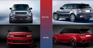 Rr Sport Uyumlu 2014-2017 İçin Facelift 2018+ Body Kit Parça thumb 2