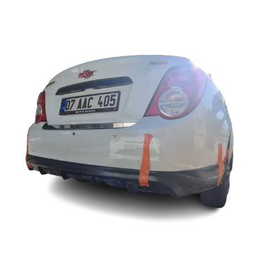 Chevrolet Aveo Uyumlu Sedan (2011-2014) Arka Tampon - Eki (Plastik) Parça