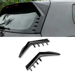 Drs Tuning Golf Uyumlu 8 Spoiler Çıtası Life Style İmpression R-Line Paket Uyumlu (Piano Black) Parça