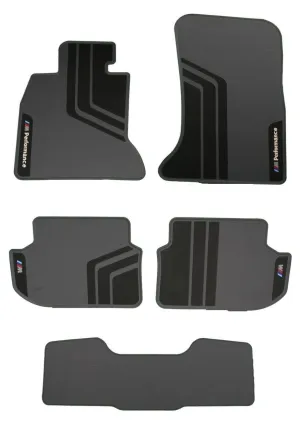 Bmw F10 Uyumlu Paspas Takımı Lateks 5 Serisi 2011+ Gri - Siyah M.Performance ParçaDRS Tuning kalitesiyle tanışın! Özel olarak BMW F10 model araçlar için üretile