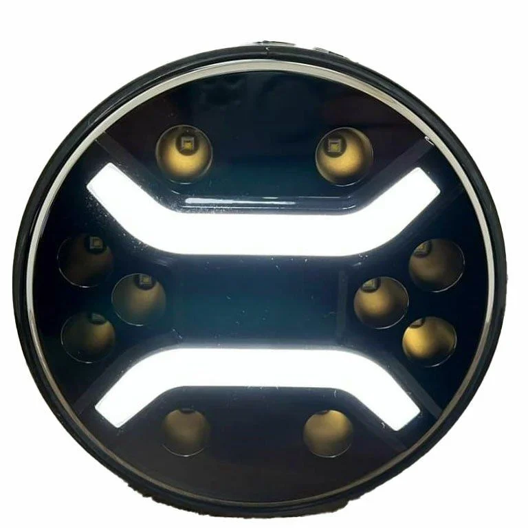 Off Road Uyumlu Kamyon Tır Uyumlu Gündüz Ledli Sis Lambası 12-24V Uyumlu Parça