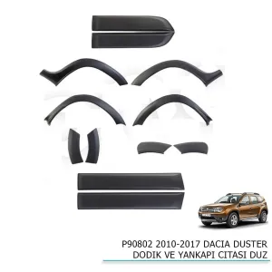Dacia Duster Uyumlu Dodik Ve Yan Kapı Çıtası Düz 2010-2017 ParçaDRS Tuning kalitesiyle tanışın! Özel olarak Dacia  model araçlar için üretilen bu ürün, otomobil