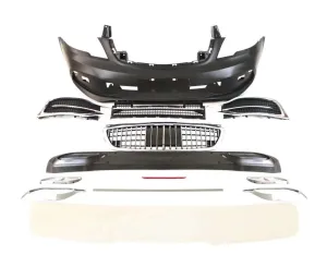 Vito 2011-2014 Uyumlu İçin Uyumlu Maybach Body Kit (Ön Tampon-Panjur-Difüzör-Egzoz-Spoiler) Parça thumb 1
