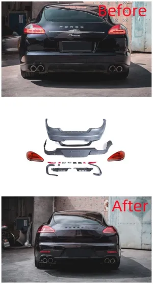Çamkıran uyumlu Panamera 2011-2014 İçin Arka Tampon Stop Facelift Parça modelleri DRS Tuning'de. Kaliteli malzeme, hızlı kargo ve güvenli alışverişle hemen