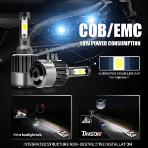 Led Far Ampulü 3570 Chip 72W 11.000Lm Canbus 12-24V / Laam560-3 thumb 4