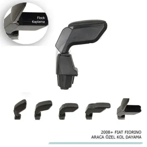 Fiat Fiorino Type 225 Uyumlu Araca Özel Kol Dayama Siyah 2008-2016 Parça