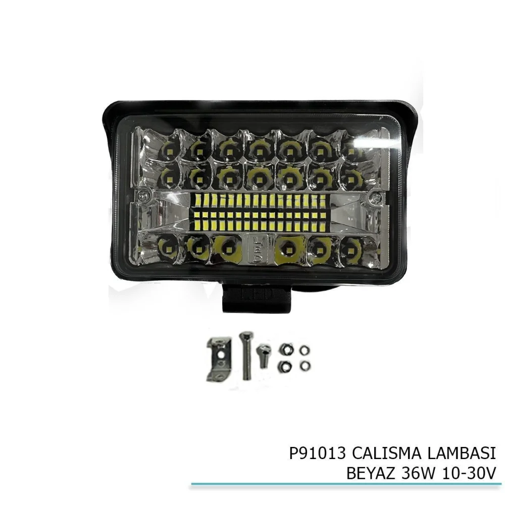 Çalışma Lambası Uyumlu Beyaz 36W 10-30V Parça